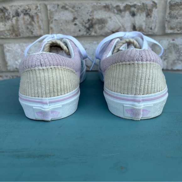 Vans Pink and Blue Corduroy Sneakers - Picture 4 of 9